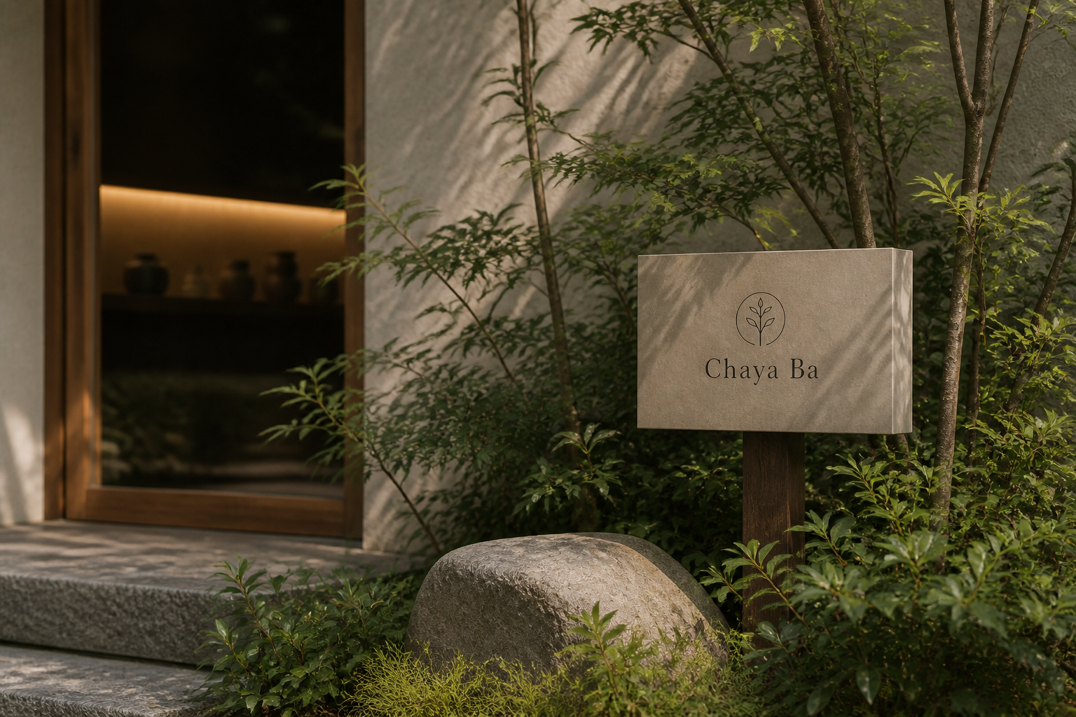 Chaya Ba 05 taipei tea shop entry