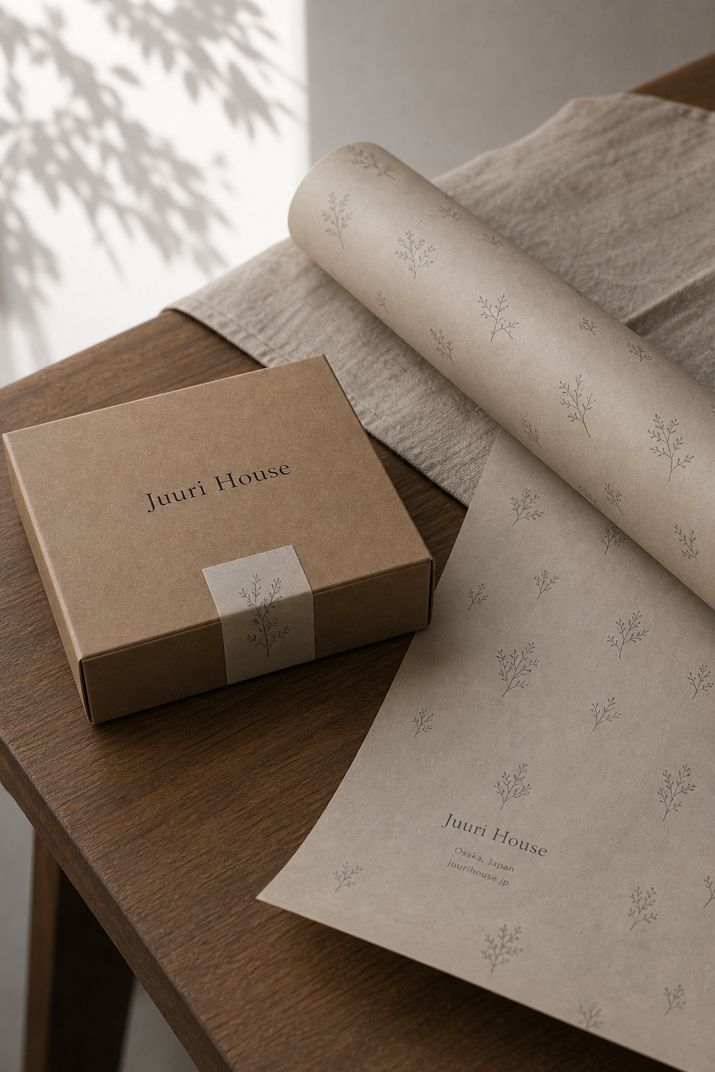 Juuri House 03 wrapping package angle