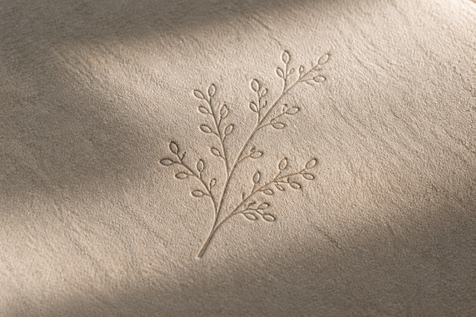 Juuri House 07 botanical mark paper macro
