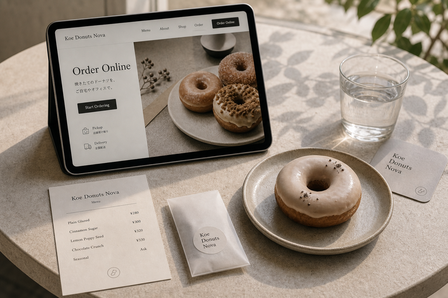 Koe Donuts Nova 03 web ordering food still life