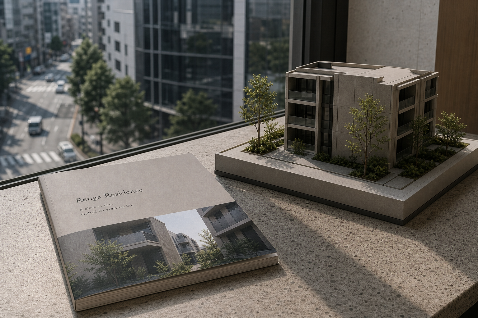 Renga Residence 06 sales book model context