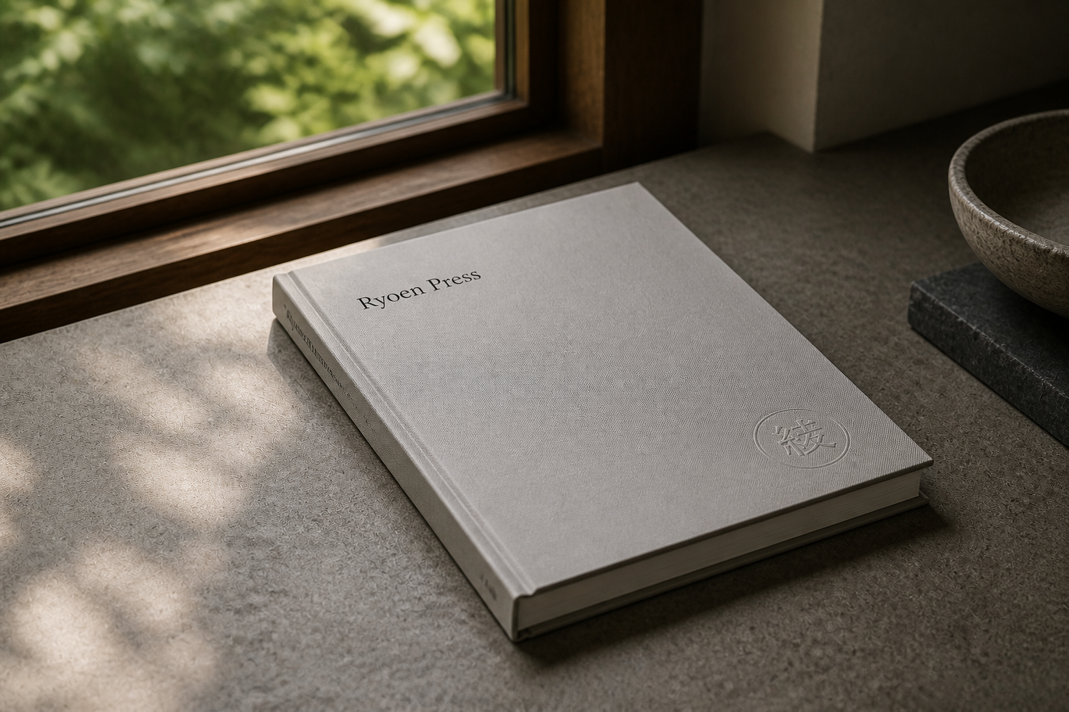 Ryoen Press 05 monograph cover spine hero