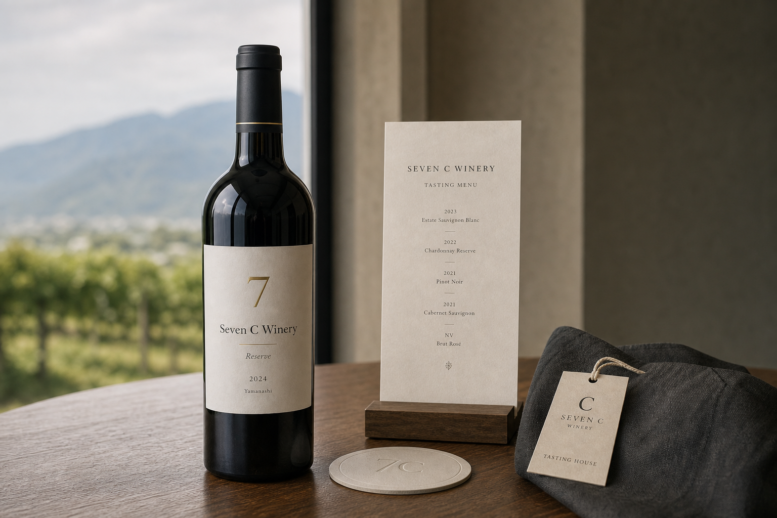 Seven C Winery 08 wine collateral system