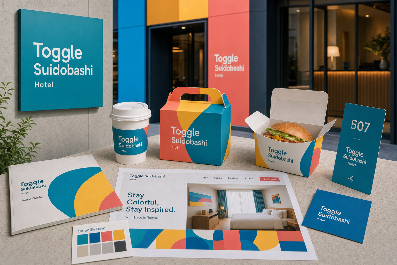 Toggle Suidobashi color food room web