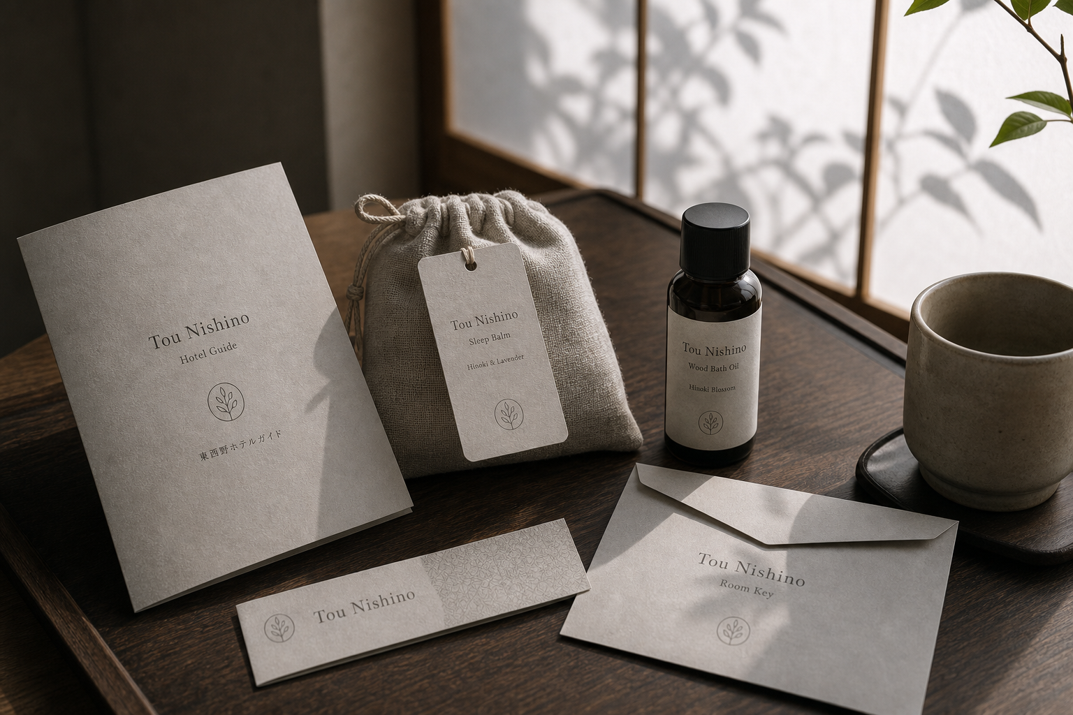 Tou Nishino 02 amenity item design