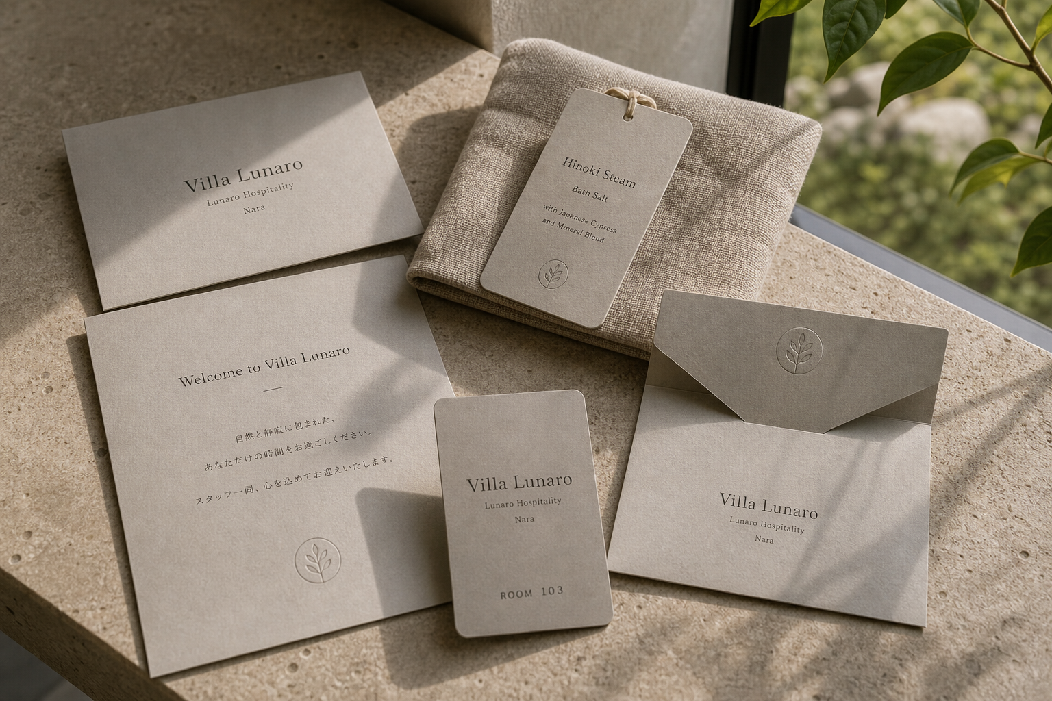 Villa Lunaro hotel items